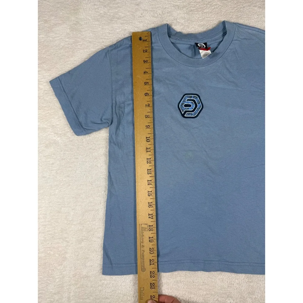 Ocean Pacific T-Shirt Kids Medium Blue Good‎ Vintage OP Boarding Surf Skate Tee